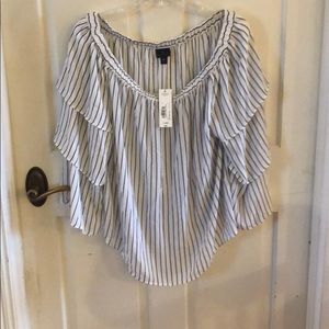 Worthington off the shoulder blouse XL